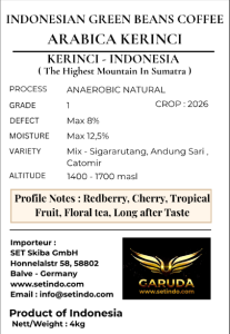  4 KG Arabica Specialty Rohkaffee 